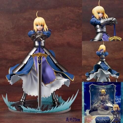 Anime Fate Stay Night Zero New Saber Knight Girl PVC Action Figure Collection Model Toys Doll