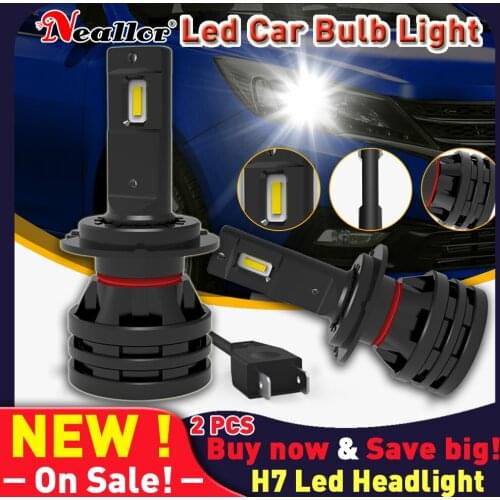 H7 Led Canbus 12v Super Bright Headlight Fog Lights Bulbs On Car H8 H11H1 H4 H9 Auto Diode Lamps For Peugeot 206 307 308 208 207