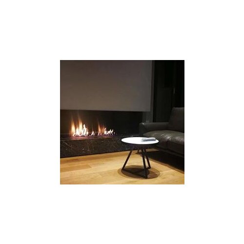 Inno-Fire 30 inch silver or black wifi real fire intelligent indoor auto recessed ethanol fireplace