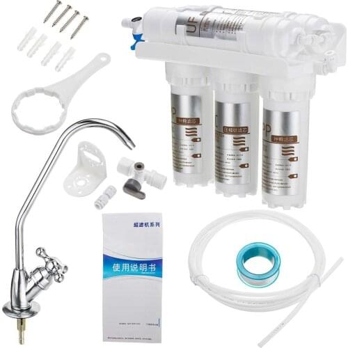 New Type 3+2 Ultrafiltration Direct Drinking Water Filtration System for Household Kitchen Tap Water Filter Kit