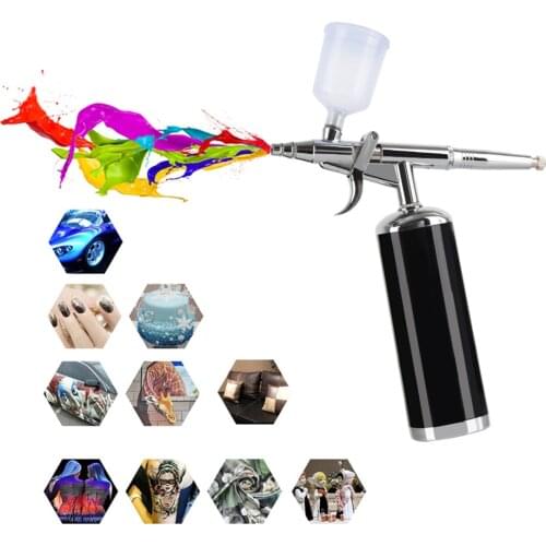 Professional High Pressure Cordless Air Brush Machine Manufacturer For Decorating Cakes Airbrush Compressor Kit Automotive Tool