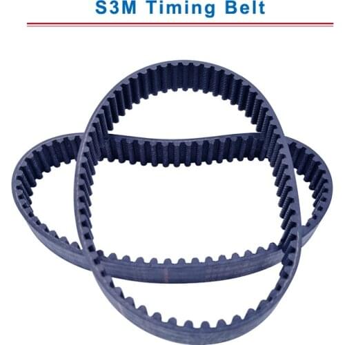 S3M Timing Belt with circular teeth model S3M-444/447/450/453/456/459/465/480/486/492 teeth pitch 3mm belt thickness 2.2mm