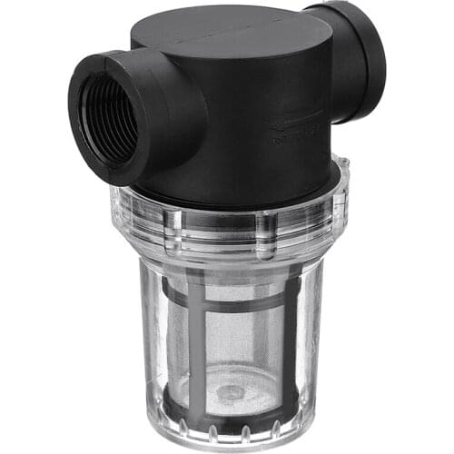 Garden Pond Inline Mesh Strainer Water Pump Filter Irrigation High Flow Pipeline Filter