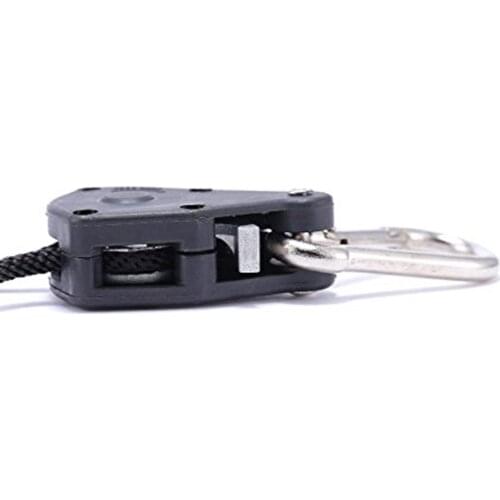 Pulley Ratchets Kayak And Canoe Boat Bow Stern Rope Lock Tie Down Strap 1/4 Inch Heavy Duty Adjustable Rope Hanger