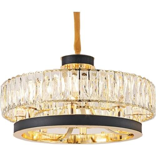 Modern Design Led Chandeliers Lighting Luxury Crystal Lamp Living Room Bedroom Restaurant Decor Hanging Light Fixtures Luminaire