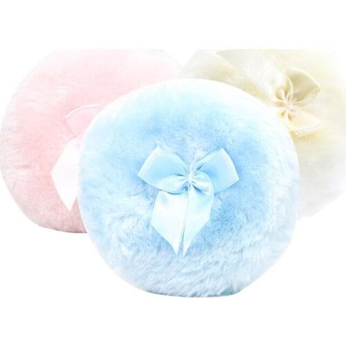 Women Beauty Facial Face Body Powder Baby Plush Puff Cosmetic Beauty Makeup Foundation Soft Sponge Girl Lady Gift