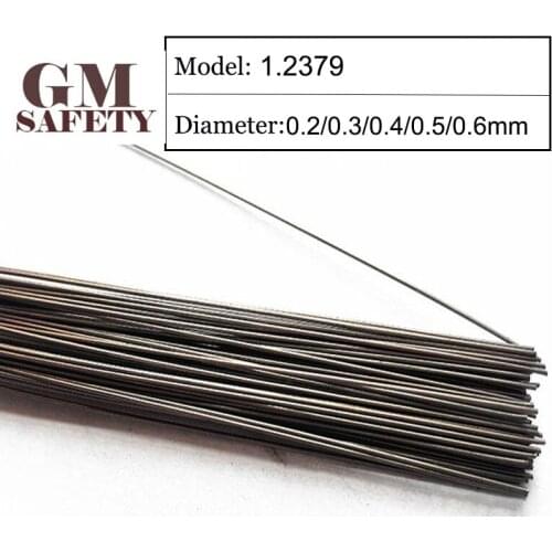 200PCS/Tube GM Laser Welding Wire 1.2379 Material Mold Laser Welding Filler Pack of 100 Meters