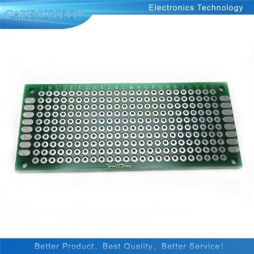 5pcs/lot 3x7cm 3*7 Double Side Prototype PCB diy Universal Printed Circuit Board In Stock