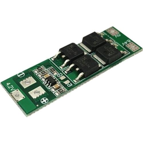 7.4V 8.4V BMS 2S 20A 26650/18650 3.7V Lithium battery BMS Board/Battery Protection board 50w Below power
