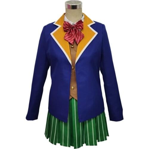 Anime Happy Sugar Life- Matsuzaka Satou Cosplay Costume Uniform Skirts Dress Outfits Halloween Carnival Suit