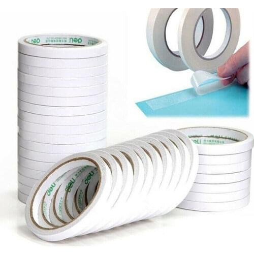 8m Double Sided Adhesive Tape Super Slim Strong Adhesion White Powerful Tape