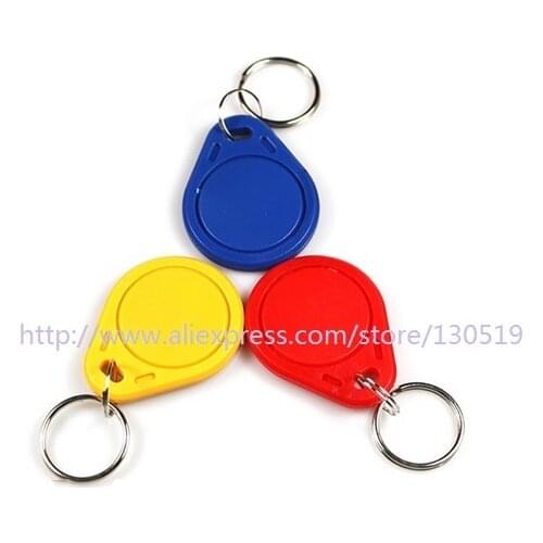 EM4100 125khz rfid keyfob Proximity ID Token Tag Key for access control Arduino