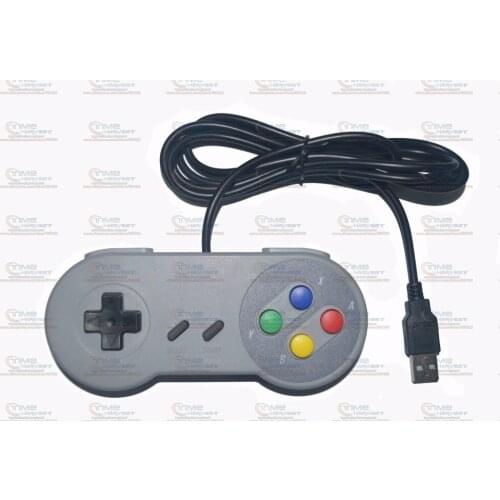 2 pcs Hot USB joypad Wired USB gamepad for SNES SFC PC MAC New Classic USB Controller Gaming Gamer JoyStick For NES Windows PC