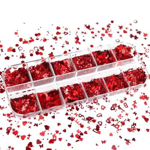 Holographic Glitter Letter Shape Resin Filling Sequins Paillette Jewelry Epoxy DIY Resin Mold Decoration Nail Art Glitter Flakes