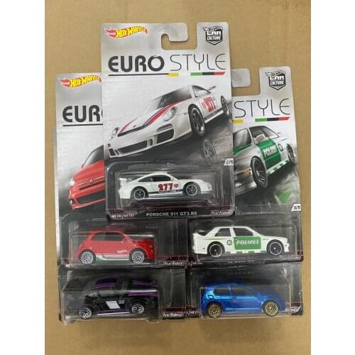 Hotwheels 1:64 Donuts Subaru Track legend cargo MINI Corvette Collector Edition Metal Diecast Model Race Car Kids Toys Gift