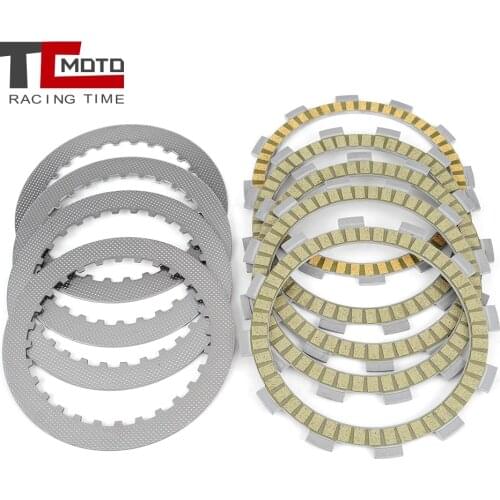 Motorcycle Clutch Friction Plate Kit For Suzuki DR250S VL250 Intruder LC GN250 GN250E GW250 Inazuma FL5 GZ250 TU250 NJ45A