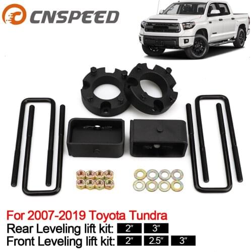 Leveling Lift Kit 2007-2019 For Toyota Tundra Strut Spacers Front And Rear