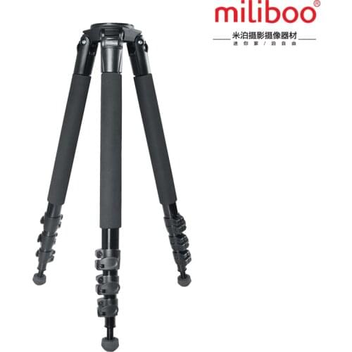 Miliboo MTT702A (Without head) Portable Aluminium Tripod for Professional Camcorder/Video Camera/DSLR Stand,Load-Bearing 25KG