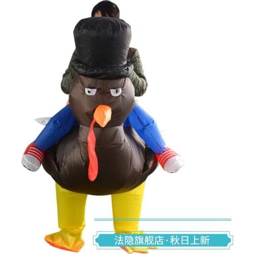 Inflatable Turkey Mascot Costume Show Costume Stage Promotional Clothing Outfits Clothing Advertising Carnival Hallowen Cosplay