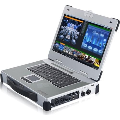 Portable case, industrial industrial computer, industrial recording and broadcasting notebook