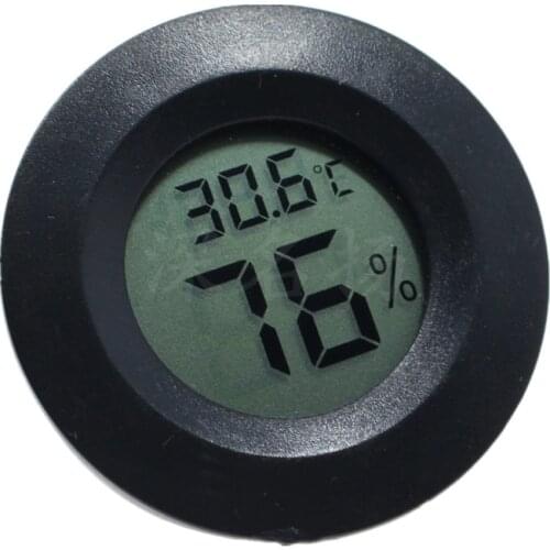 Portable Mini Digital Thermometer Hygrometer Temperature Indoor Room Gauge LCD Instrument Acrylic Humidity Indicator Household
