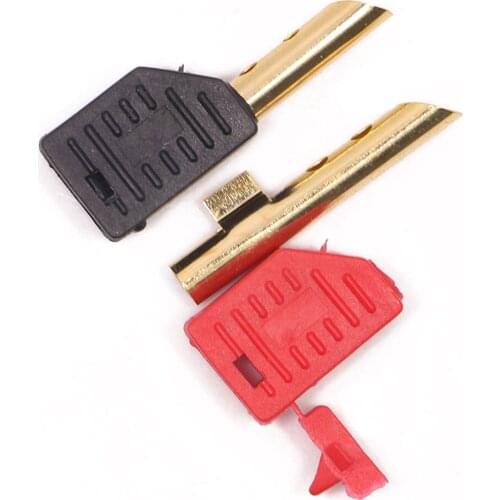 Gold-plated high current copper BFA 4mm Z-Type Banana Plugs for Speaker audio video connector PE plastic shell welding type