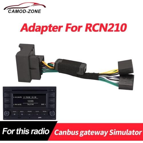 RCN210 Car Radio Multifunction Steering Wheel Button Control Canbus gateway Simulator Adapter B5