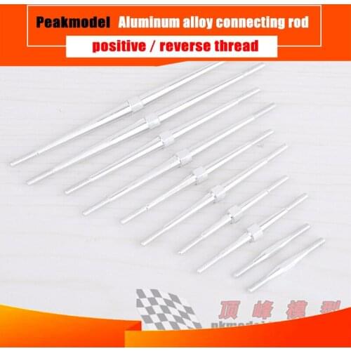 Aluminum alloy connecting rod 3MM Thread Steering Link/Connect Rod for DIY RC Airplane