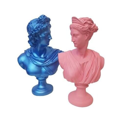 EU HOME DECORATION AROSE APOLLO DİANA BÜST HOME OFFICE DECOR