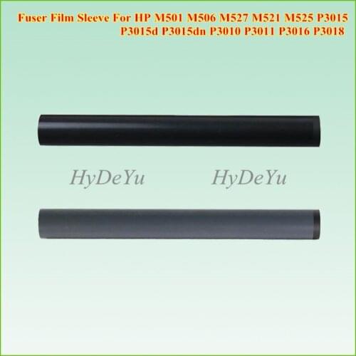 10PC Fixing Fuser film Sleeve + Grease for HP M501 M506 M527 M521 M525 P3015 P3015d P3015dn P3010 P3011 P3016 P3018