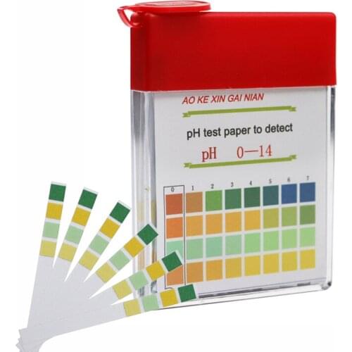 100PCS PH 0-14 Medical Litmus Test Paper Body PH Test Strips Alkaline Acid Water Saliva Urine Universal Special Indicator Paper