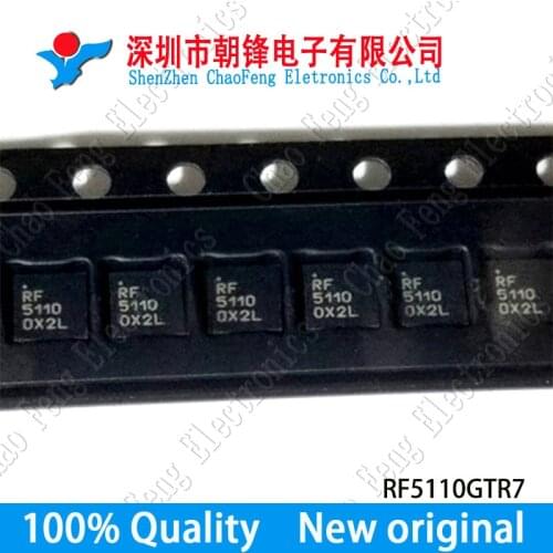 5PCS RF5110GTR7 5110 RF5110G RF5110 QFN16 New original