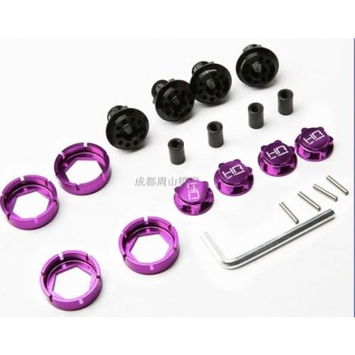ALU 17mm adapters for HPI SAVAGE XL FLUX 4.6 5.9