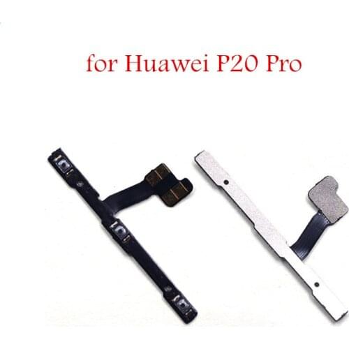 For Huawei P20 Pro Power Volume Side Key button Flex Cable for Huawei P20 Pro On Off Switch Flex Cable Replacement Repair Parts