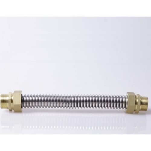 Manufacturers supply stainless steel central air conditioning bellows metal connection pipe water hose accessories DN20 6 points