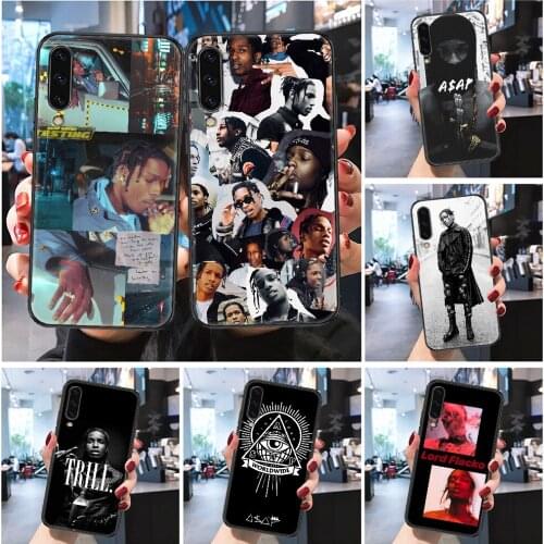 A$ap Asap Rocky Rappper Phone case For Samsung Galaxy A 3 5 7 8 10 20 21 30 40 50 51 70 71 E S 2016 2018 4G black art funda tpu