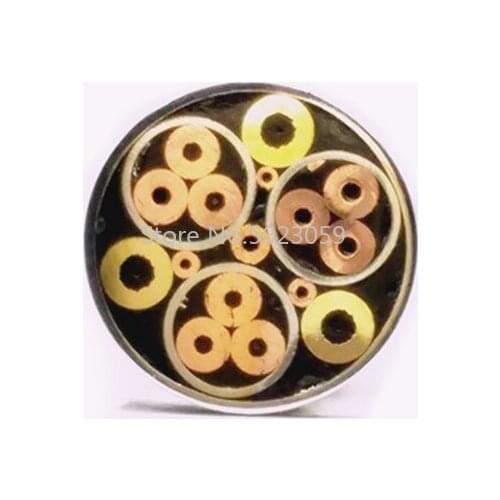 6mm Diameter DIY Knife Shank Mosaics Pin Rivets 9cm Length Nail Brass Tube+steel Tube #617