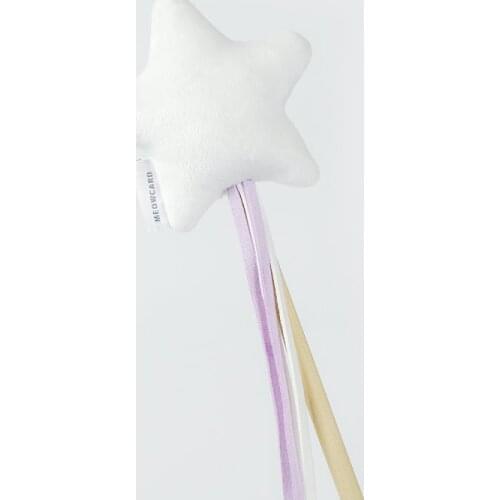 Star teasing cat stick toy net red bell feather fishing cat Mint wood long rod play pen interactive cat toy