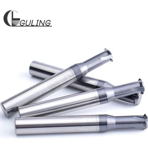 CNC 80 Degree Tungsten Steel Single Tooth PG German Standard Thread Milling Cutter P G 7 9 11 13.5 16 21 29 36 42 48 mill mills
