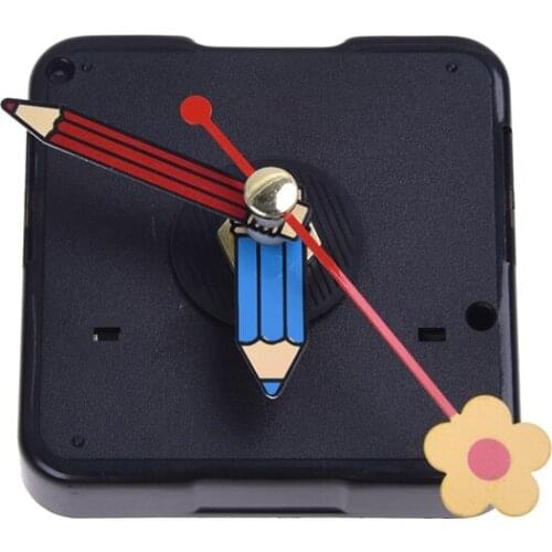 Quartz Silent Clock Movement Mechanism Flower Hand DIY Repair Part Kit