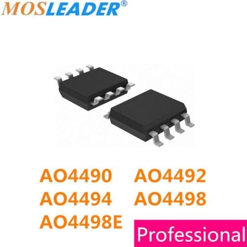 Mosleader SOP8 100PCS AO4490 AO4492 AO4494 AO4498 AO4498E 4490 4492 4494 4498 4498E High quality
