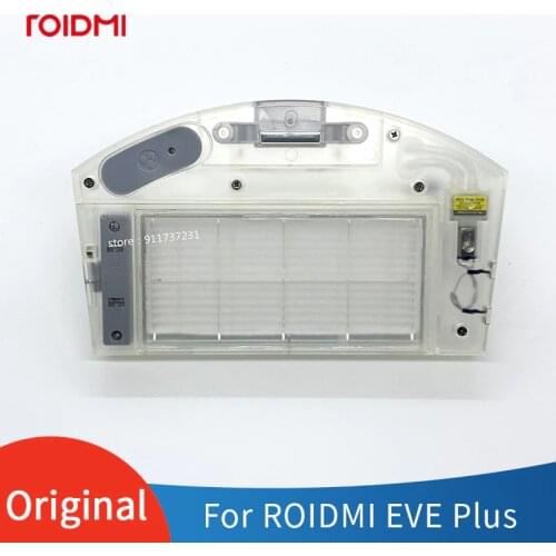 Original ROIDMI EVE Plus Robot Vacuum Cleaner Spare Parts Electric Control Dust Box Water Tank Accessories (with filter element)
