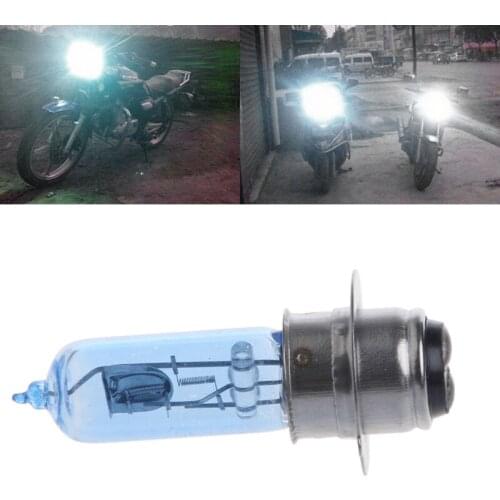 P15D-25-1 DC 12V 35W White Headlight Bulb Lamp For Motorcycle Electric Vehicle