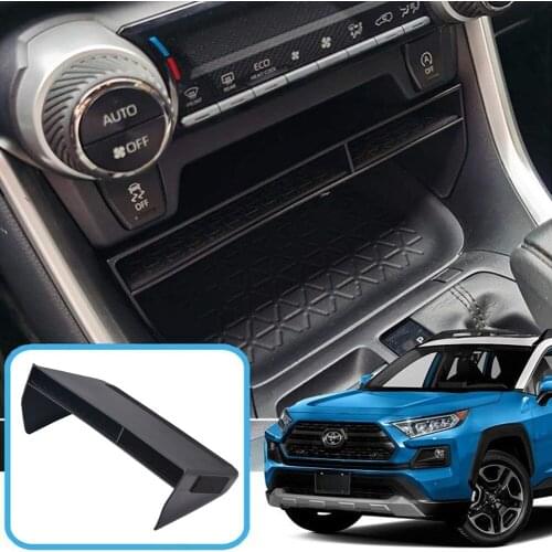 Compatible Fit For 2019-2020 Toyota RAV4 Accessories Center Console Organizer Tray Car Center Console Side Handle Storage Box