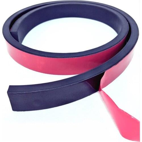 Solid Nitrile Rubber Strip Black Self Adhesive Backed NBR Anti Oil Seals Gasket Width 10-60mm Thick 3mm 5mm
