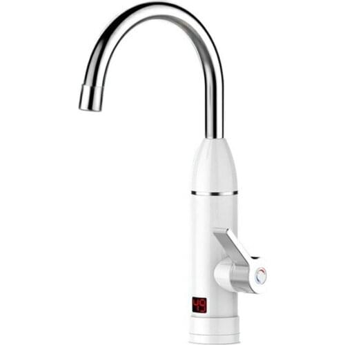 LCD Display Instant Hot Water Tap Digital Electric Faucet 3000W Tankless Kitchen Instant Hot Water Heater Kitchen Faucet