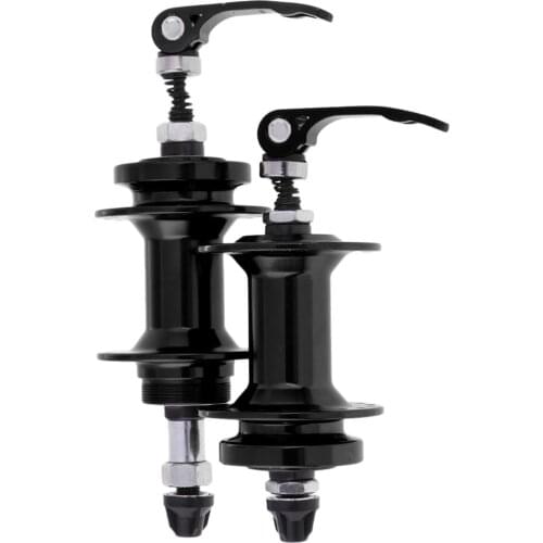 36 Holes Bicycle Front Rear Hubs Freehub,Thread Disc Brake Quick Release Skewers Lever Bicycle Disc Brake Front Rear