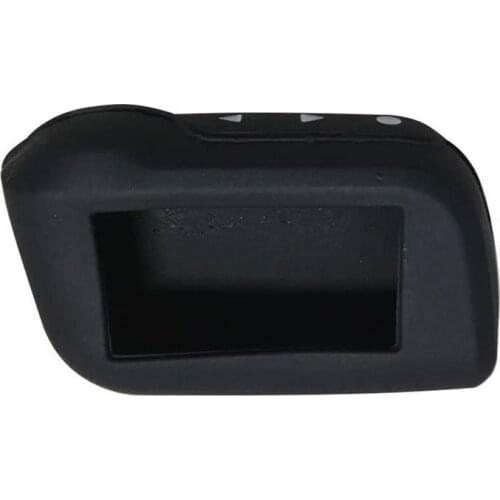 10 PCS/lot Silicone Key Case Body Cover for 10PCS Russian 2 Way Car Alarm LCD Remote Control Starline A93 A63 A39 A36 Keychain