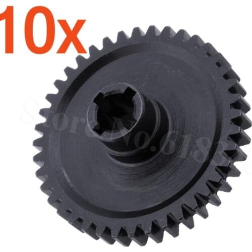 10pcs/Lot Steel Metal Diff Main Spur Gear 40T 0.7 Modulus For 1/18 WLtoys A959 A969 A979 K929 Upgrade Parts
