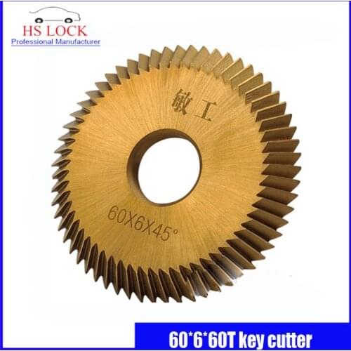 16mm*60mm*6mm for BW-9/RH-2/2AS/238BS Key Machine Wheel cutters blade locksmith tools key cutter machine